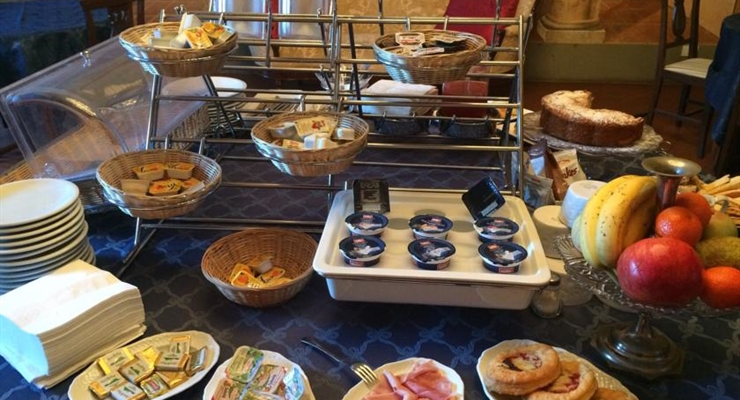 Villa Montecatini - Lido di Camaiore, Colazione a buffet